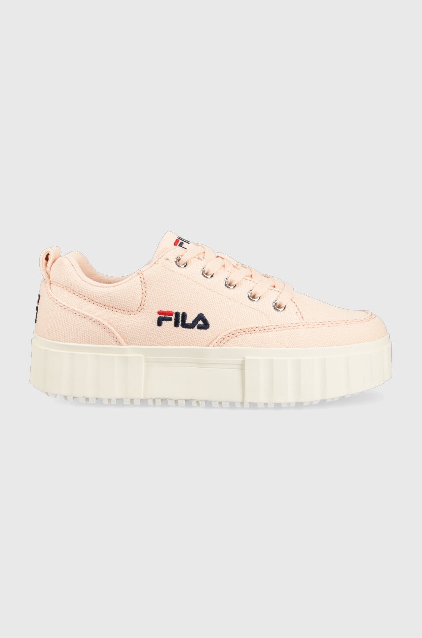 Fila tenisi Sandblast femei, culoarea portocaliu