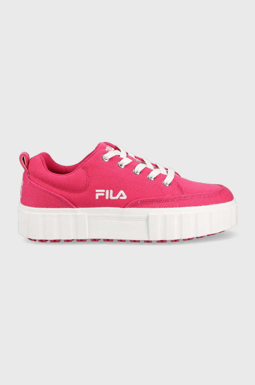 Fila Tenisi Sandblast Femei, Culoarea Violet