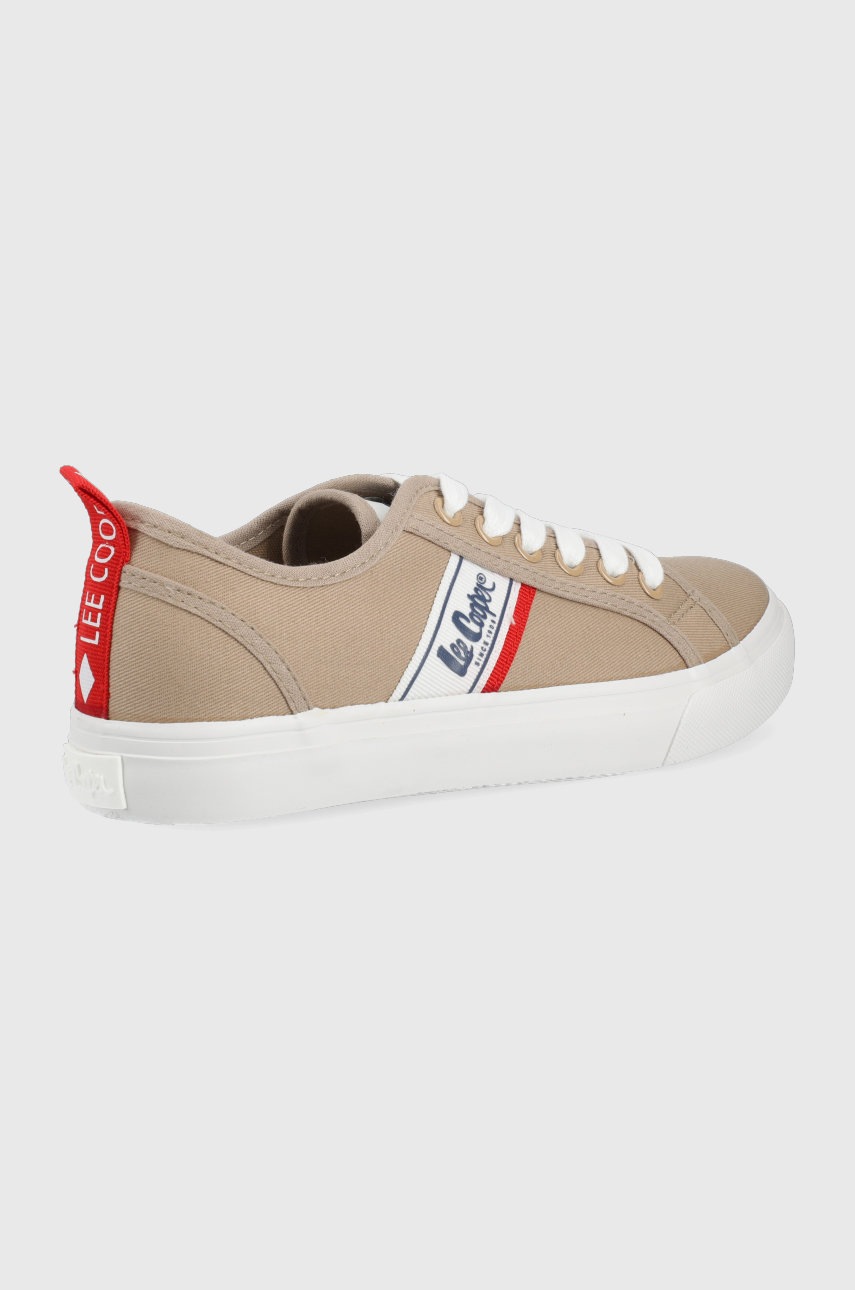 

Кеды Lee Cooper женские цвет бежевый