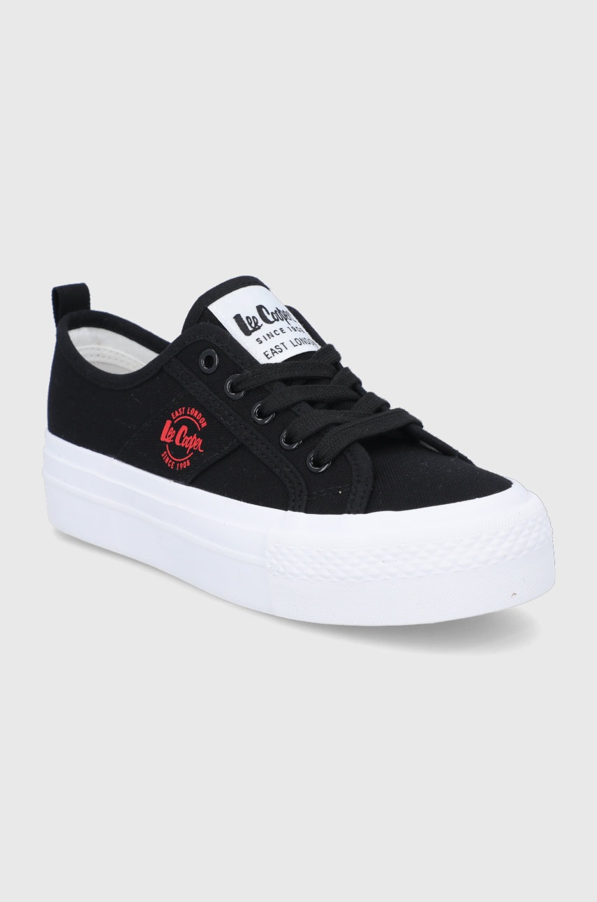 

Кеди Lee Cooper жіночі колір чорний