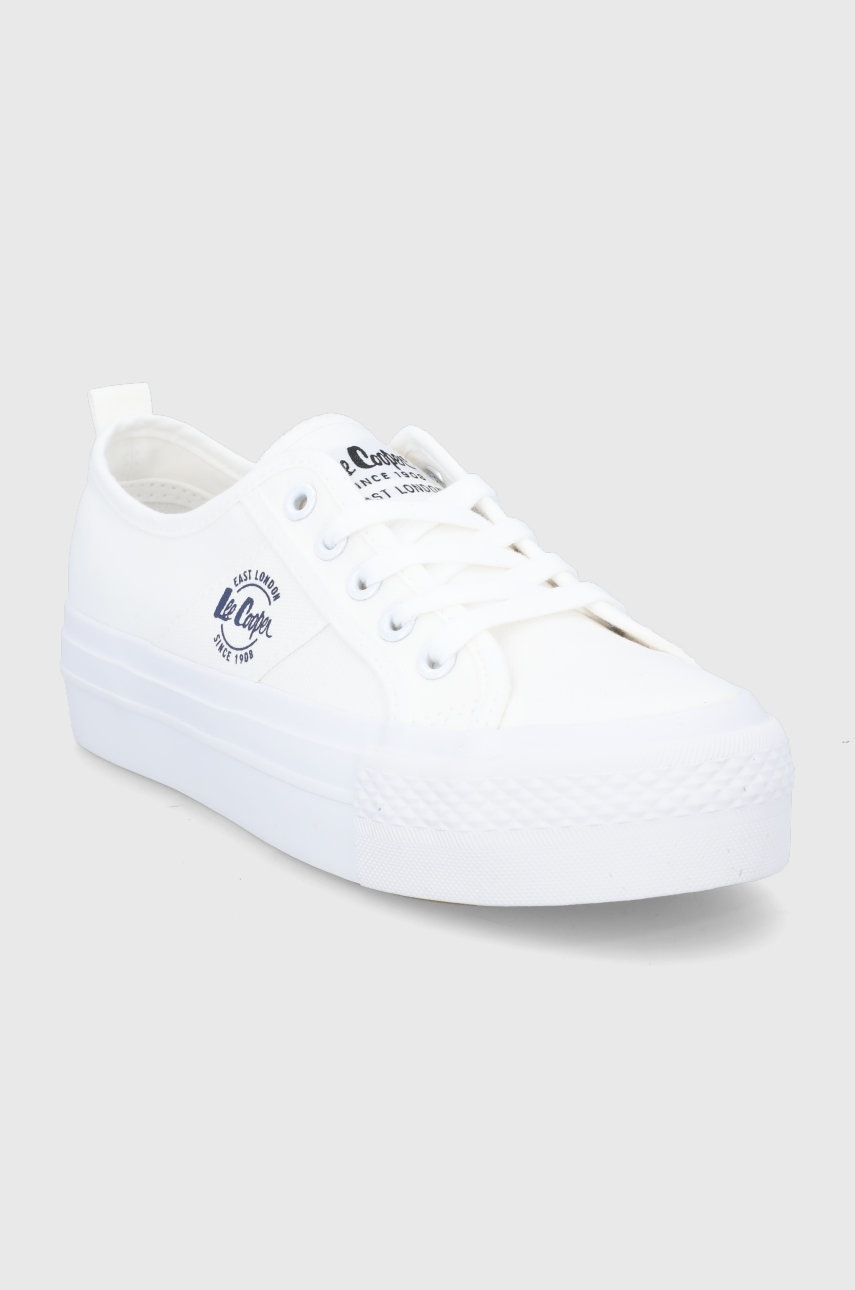 

Кеды Lee Cooper женские цвет белый