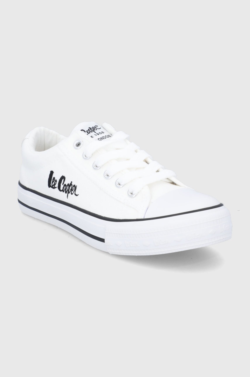 

Кеди Lee Cooper жіночі колір білий