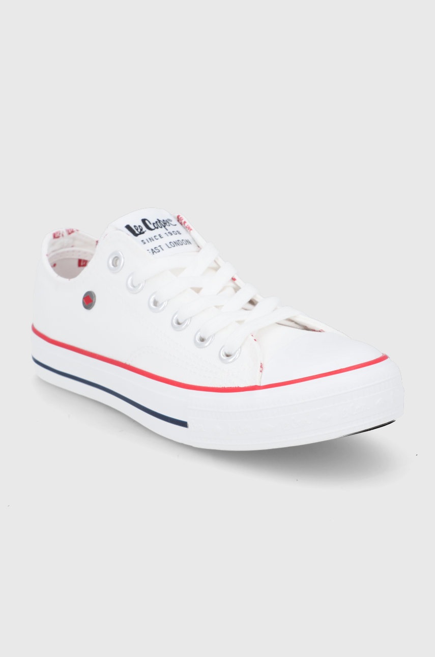 

Кеди Lee Cooper жіночі колір білий