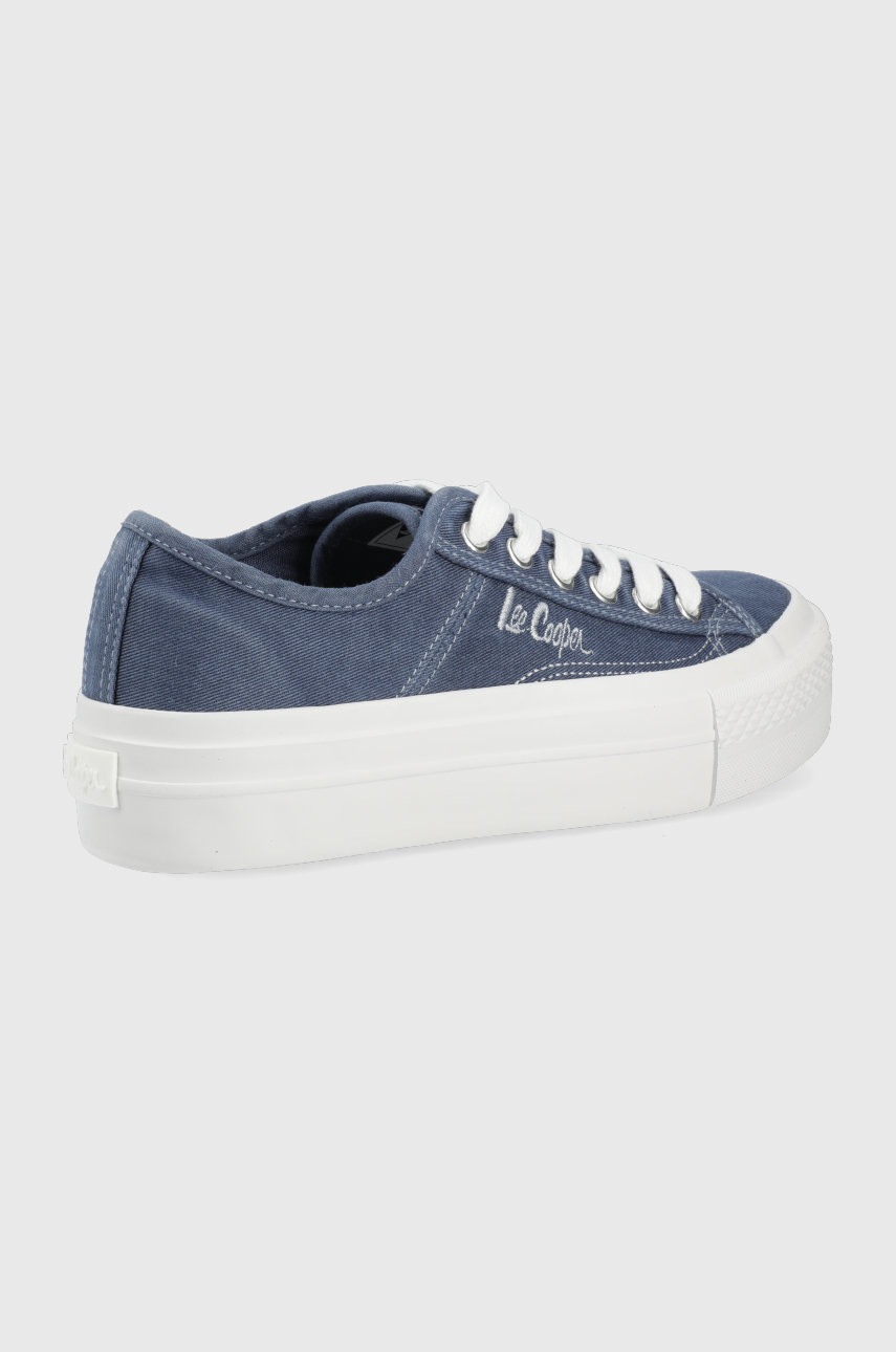 

Кеды Lee Cooper женские цвет синий