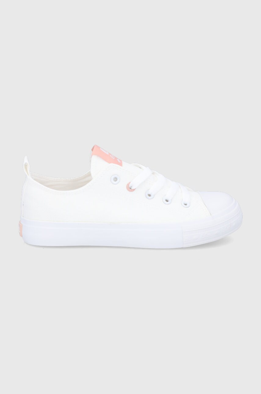 

Ниски кецове Lee Cooper дамско в бяло, Бял
