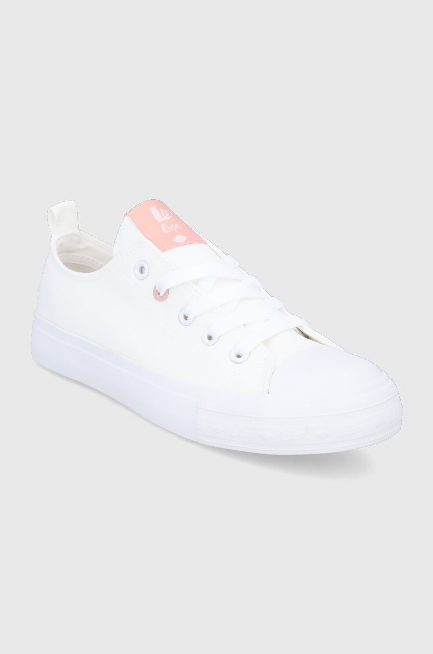 

Кеди Lee Cooper жіночі колір білий