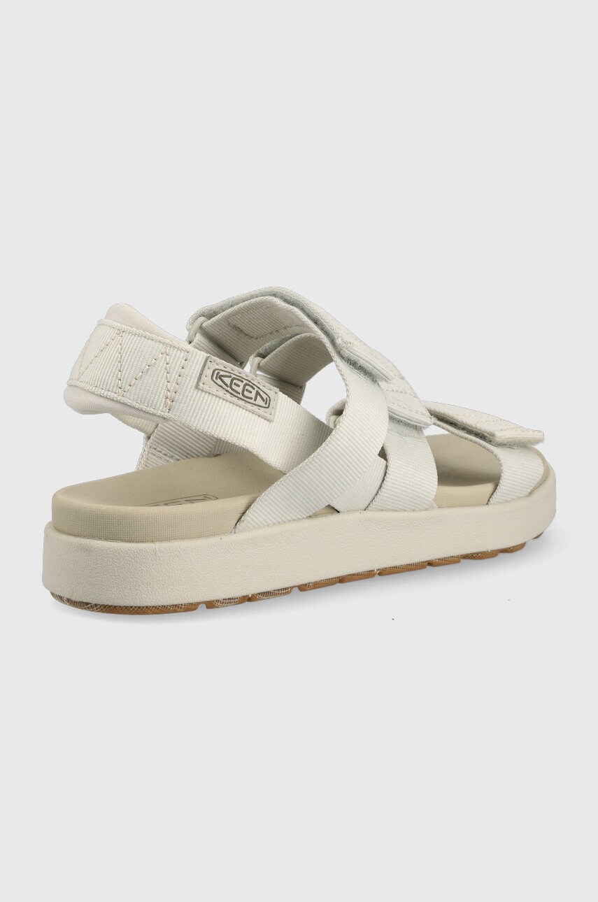 

Сандалі Keen Elle Strappy жіночі колір бежевий на платформі