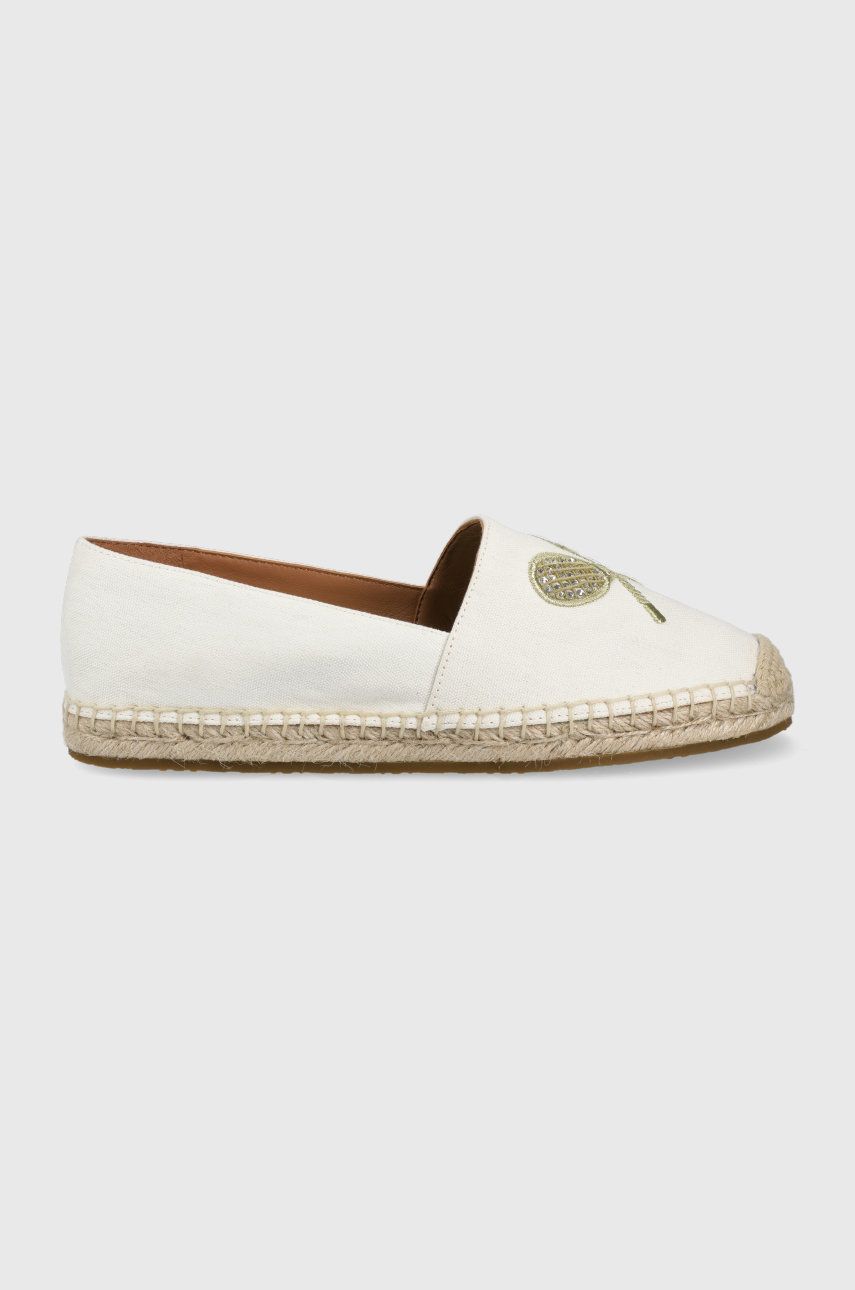 Kate Spade espadryle Doubles kolor biały