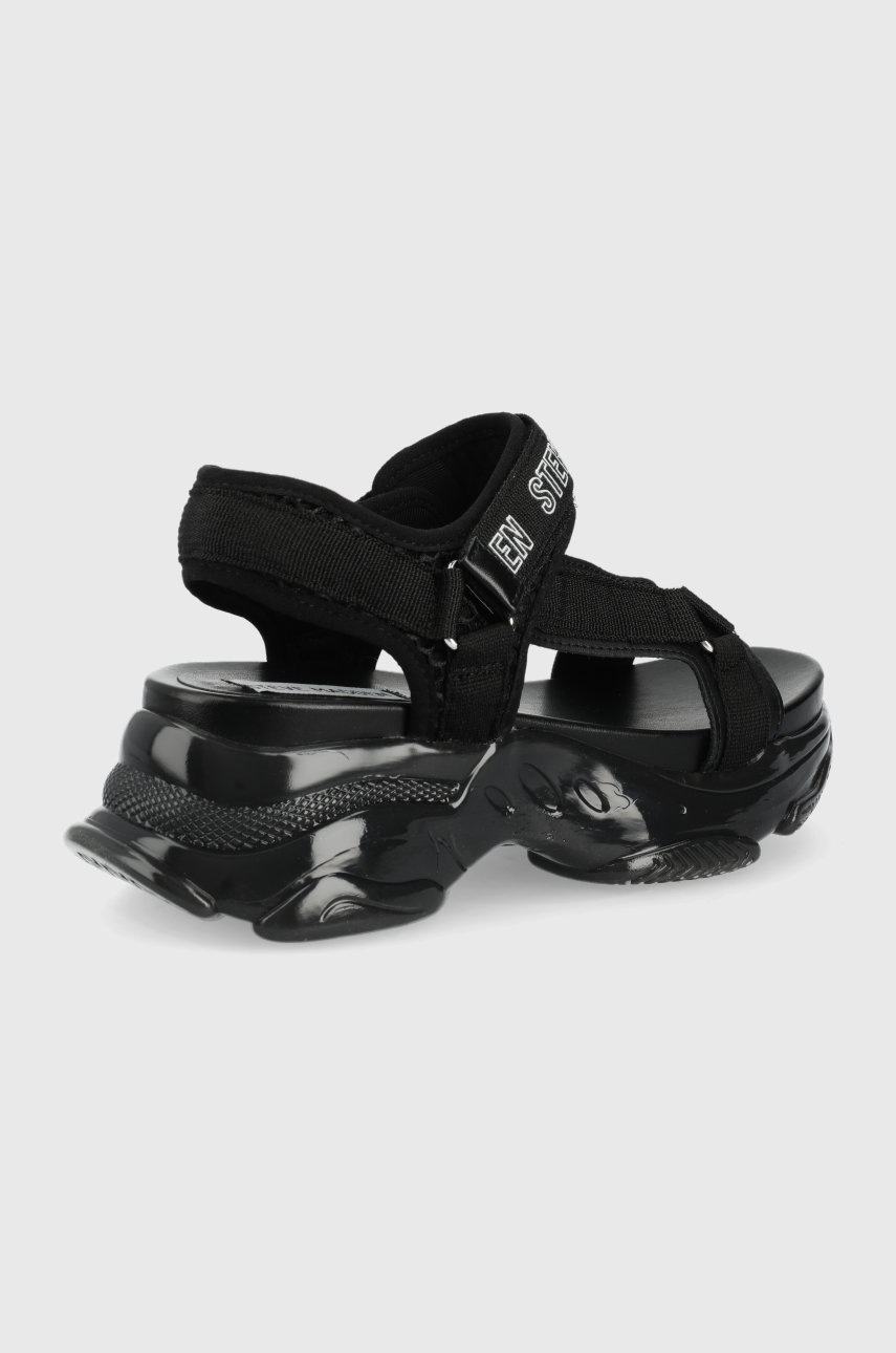 

Сандалі Steve Madden Maximal жіночі колір чорний на платформі