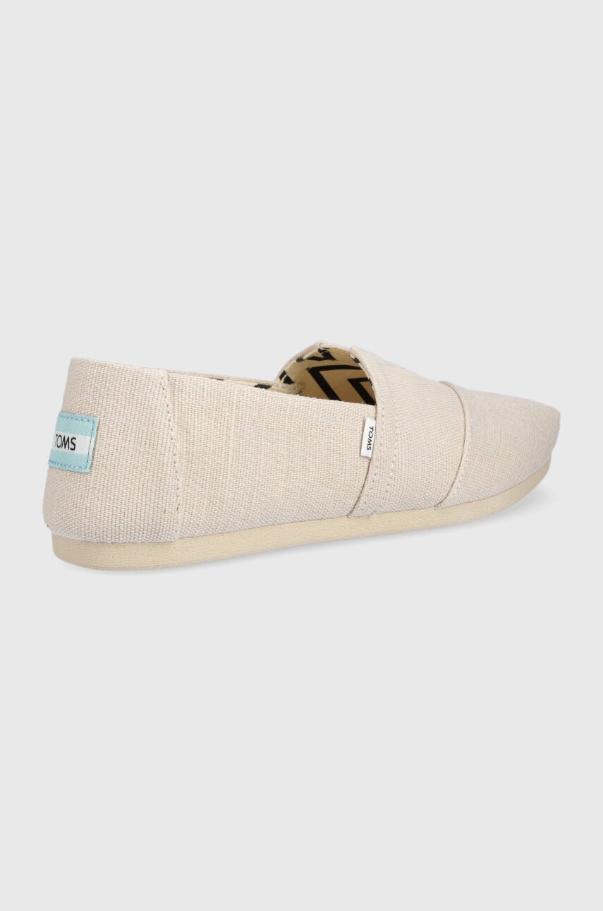 

Эспадрильи Toms Alpargata цвет бежевый