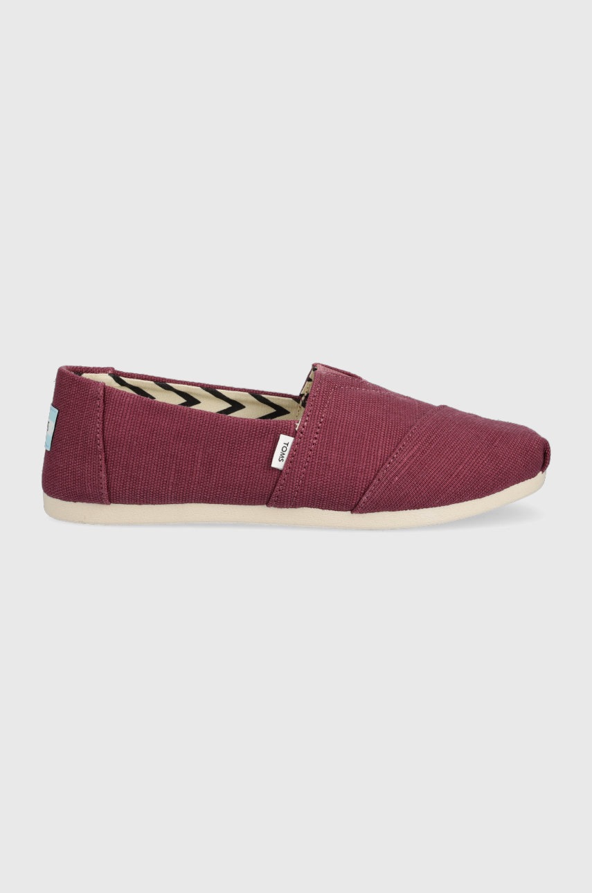 

Эспадрильи Toms Alpargata цвет фиолетовый