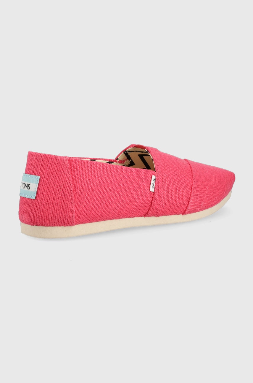 

Эспадрильи Toms Alpargata цвет розовый