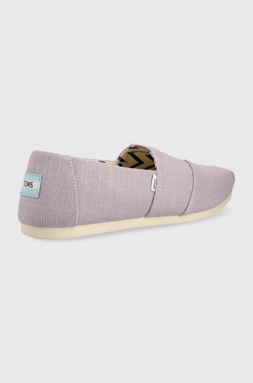

Эспадрильи Toms Alpargata цвет фиолетовый