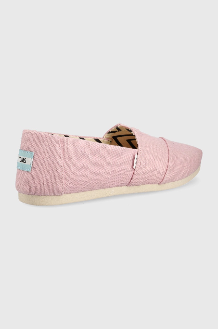 

Эспадрильи Toms Alpargata цвет розовый