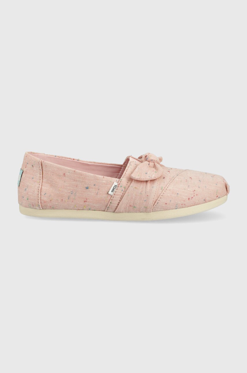 

Еспадрилі Toms Alpargata колір рожевий