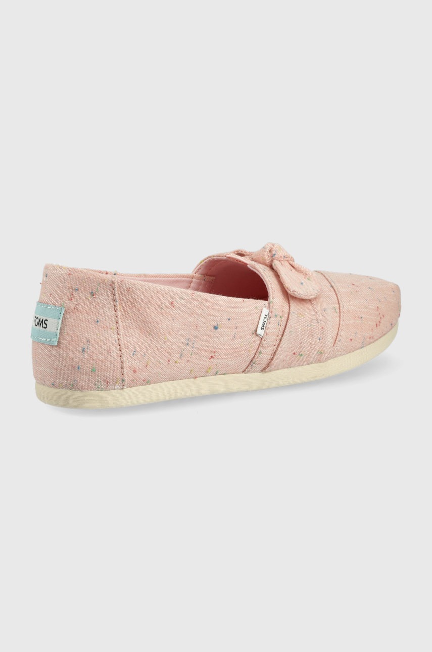 

Эспадрильи Toms Alpargata цвет розовый