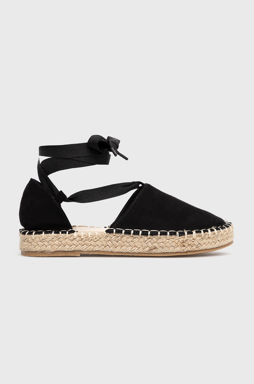 Truffle Collection espadryle Mash kolor czarny