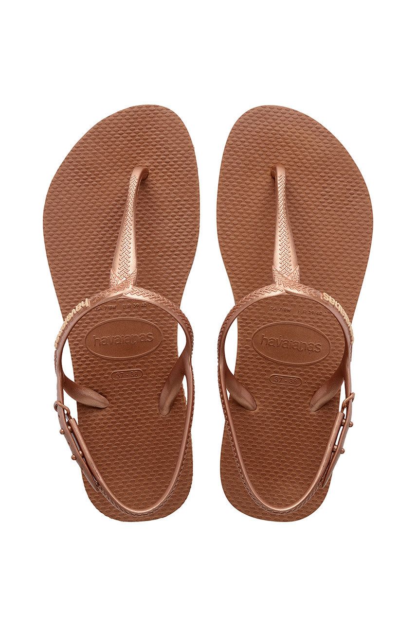 Havaianas sandale Twist femei, culoarea rosu answear.ro Papuci şi sandale
