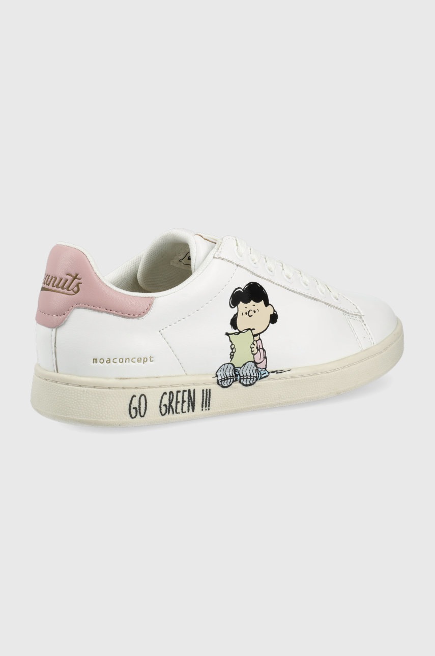 

Ботинки MOA Concept Snoopy And Lucy Gallery цвет белый