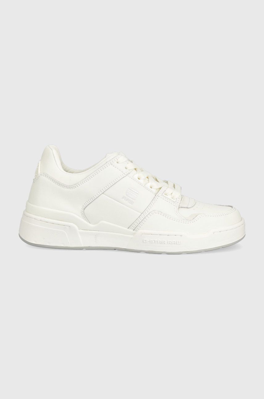 G-Star Raw sneakers din piele Attacc Bsc culoarea alb answear.ro