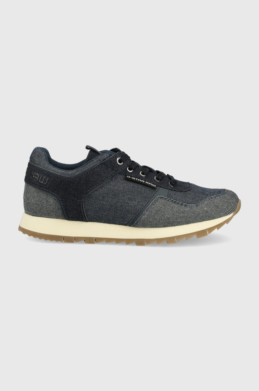 Levně Sneakers boty G-Star Raw Calow Iii tmavomodrá barva