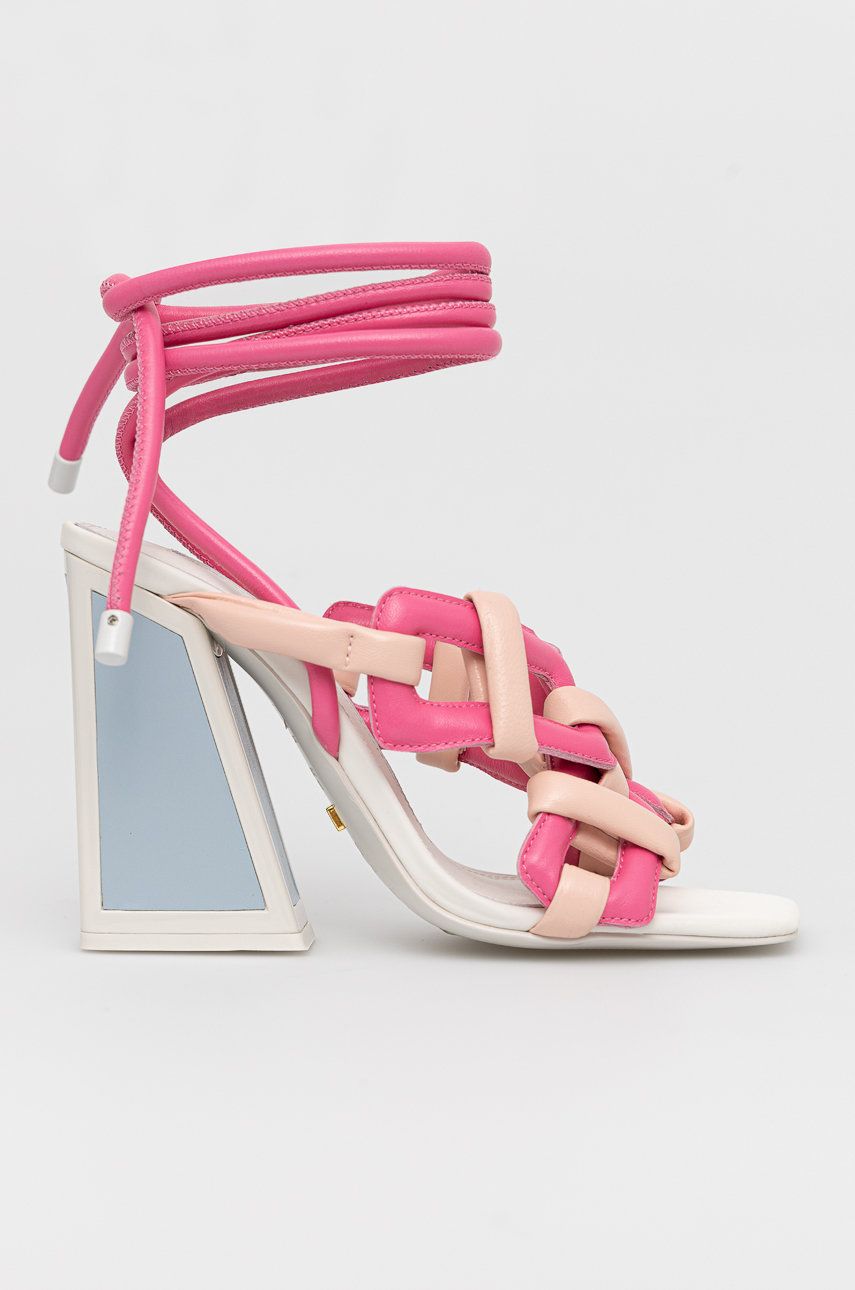 E-shop Kožené sandály Kat Maconie Monira růžová barva