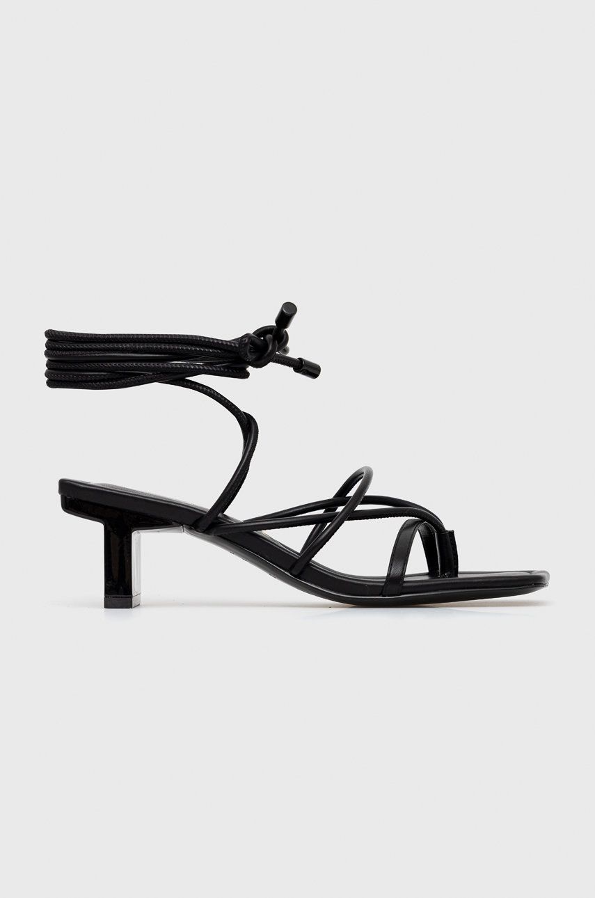 Kat Maconie sandale Km – Toria culoarea negru 2023 ❤️ Pret Super answear imagine noua 2022