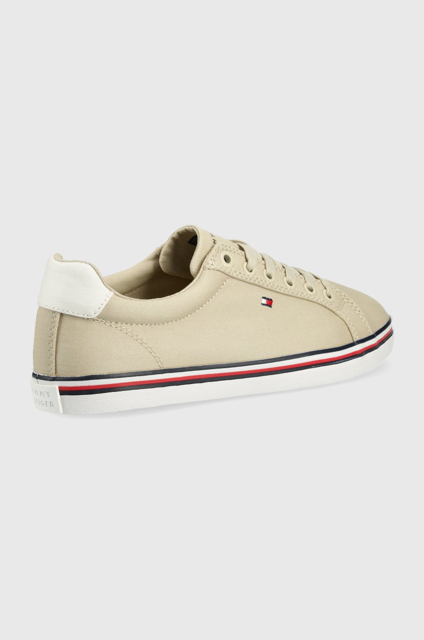 

Кеды Tommy Hilfiger женские цвет бежевый