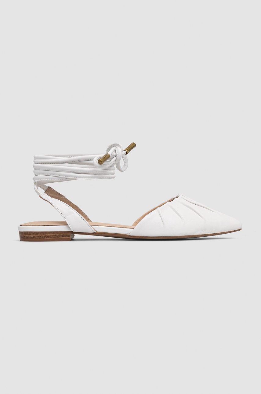 

Балеринки Guess Carlas в бяло, Бял