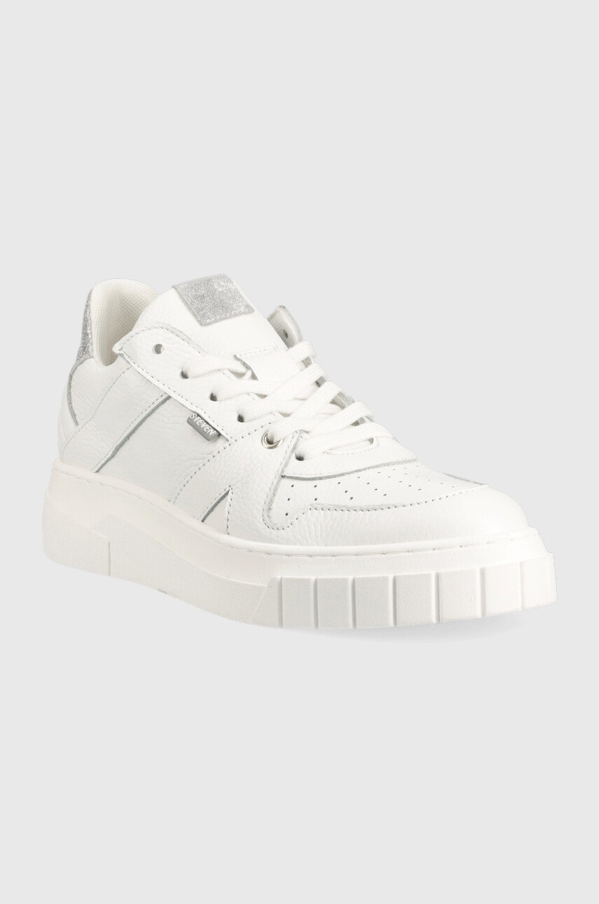 

Кожаные кроссовки Steve Madden Caprice цвет белый