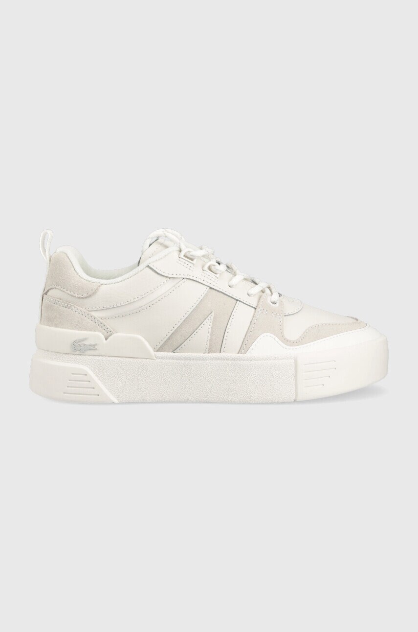 Lacoste sneakers culoarea alb