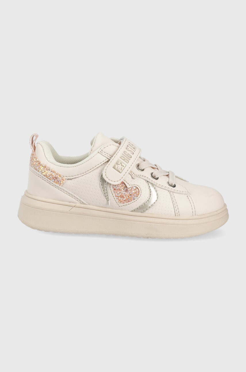Big Star sneakers pentru copii culoarea bej