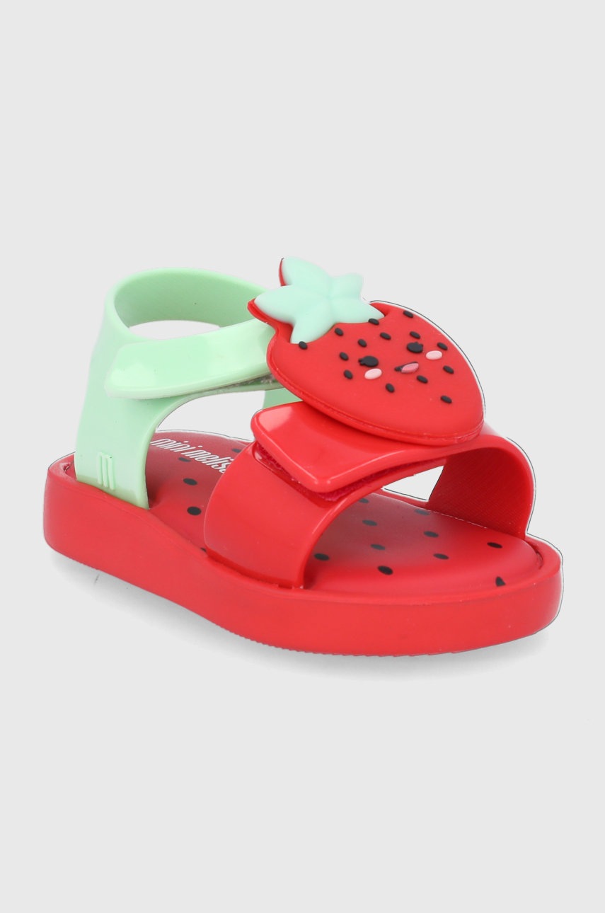 Детские сандалии Melissa цвет красный Детские сандалии Melissa цвет красный