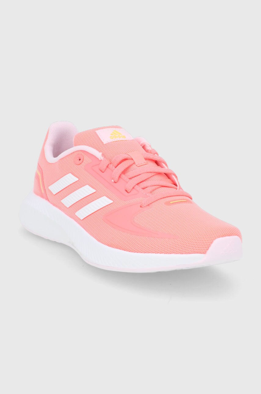 

Дитячі черевики adidas Runfalcon 2.0 GX3535 колір рожевий