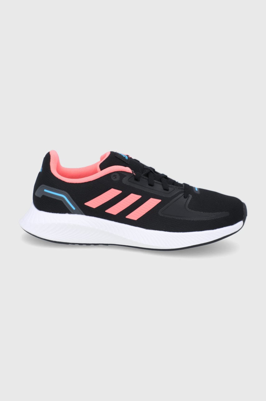 Adidas pantofi copii runfalcon 2.0 k culoarea negru
