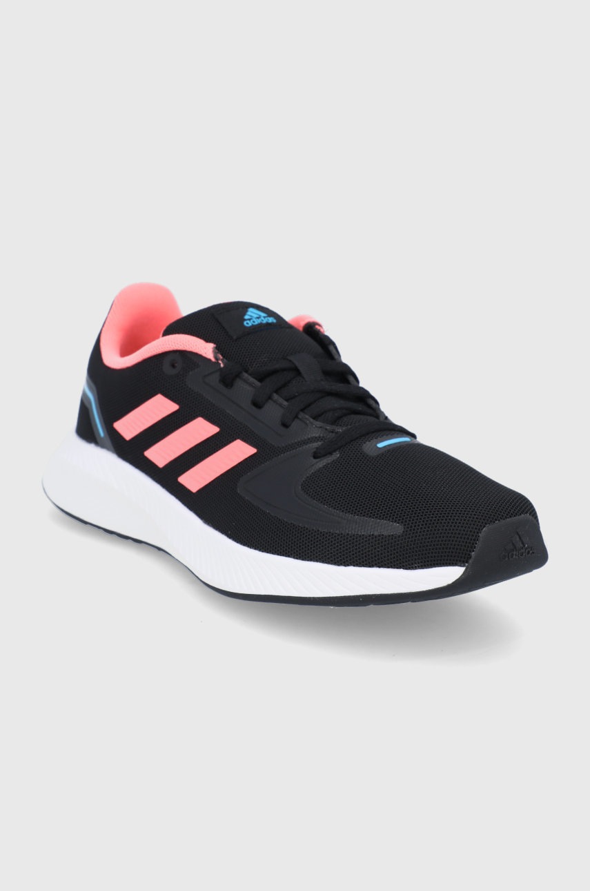 

Дитячі черевики adidas Runfalcon 2.0 K GX3537 колір чорний