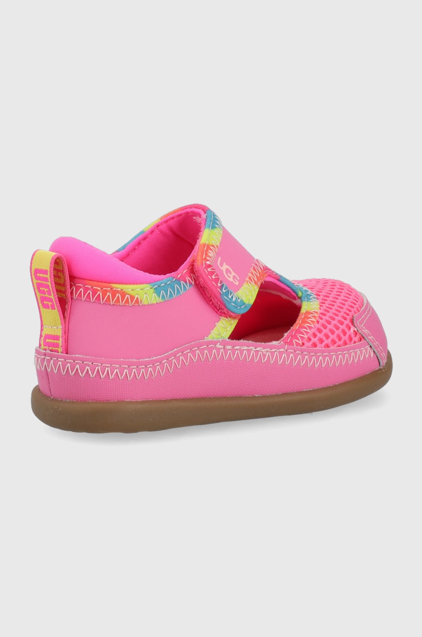 

Дитячі сандалі UGG Delta Closed Toe колір рожевий