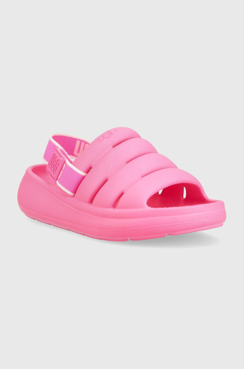 

Детские сандалии UGG Sport Yeah цвет фиолетовый