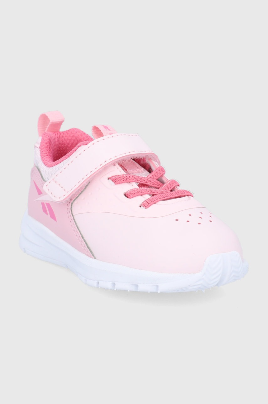 

Дитячі черевики Reebok Reebok Rush Runner GV9991 колір рожевий