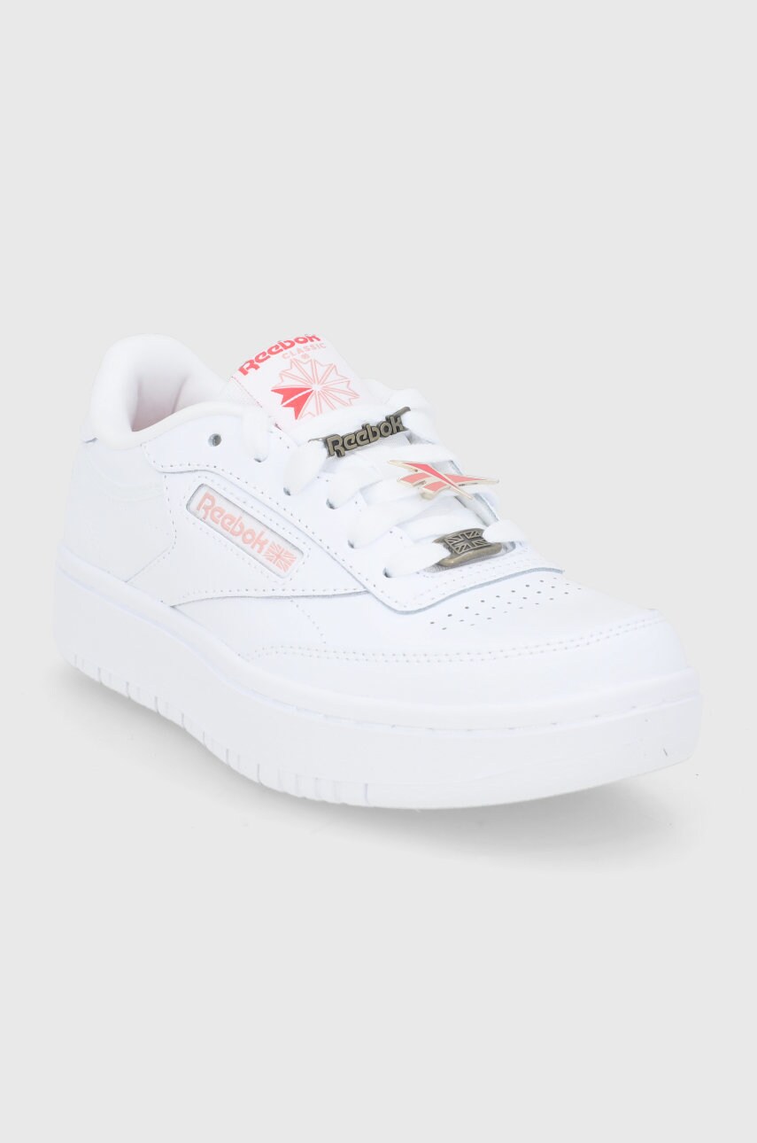 

Детские ботинки Reebok Classic Club C Double GW9121 цвет белый