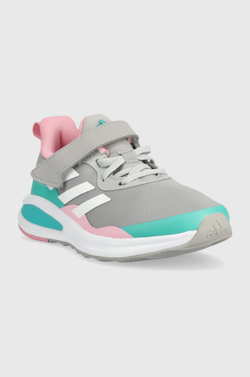 

Дитячі кросівки adidas Fortarun колір сірий