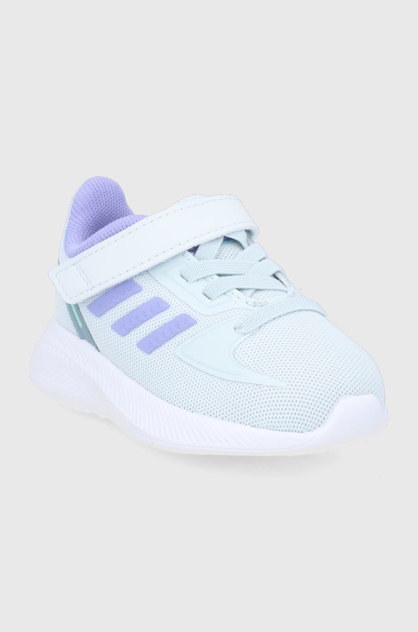 

Дитячі черевики adidas Runfalcon колір сірий