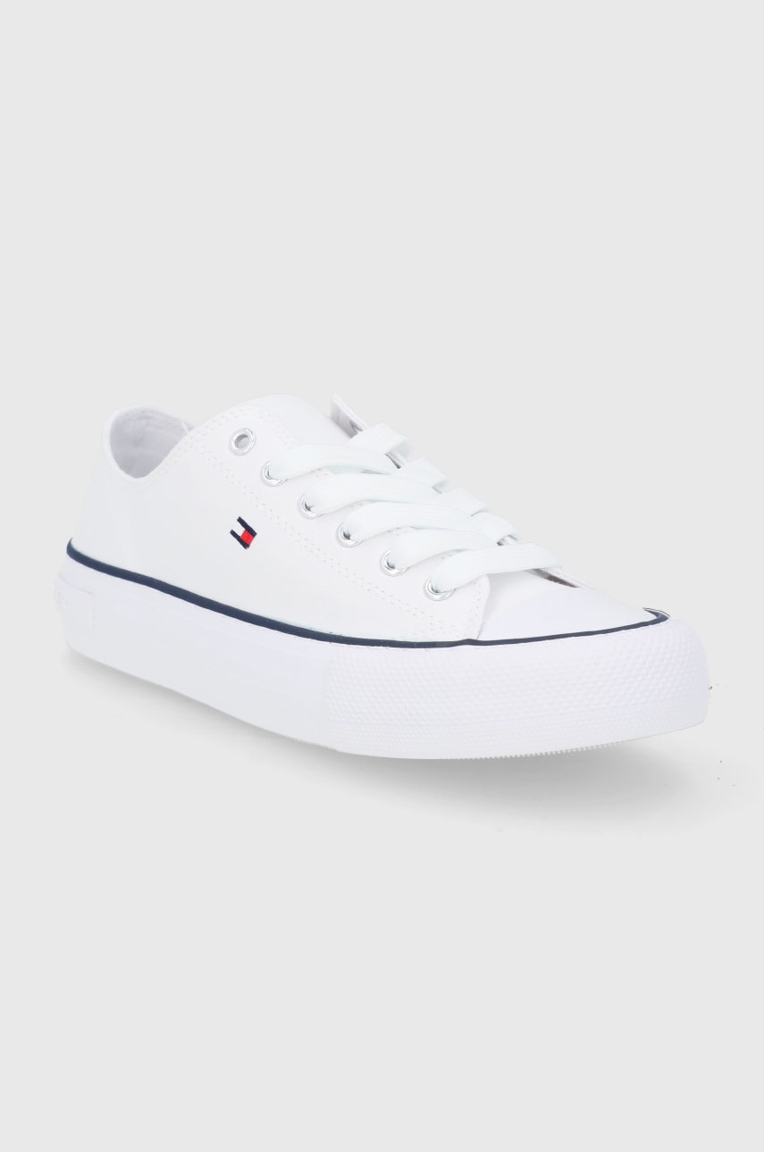 

Детские кеды Tommy Hilfiger цвет белый