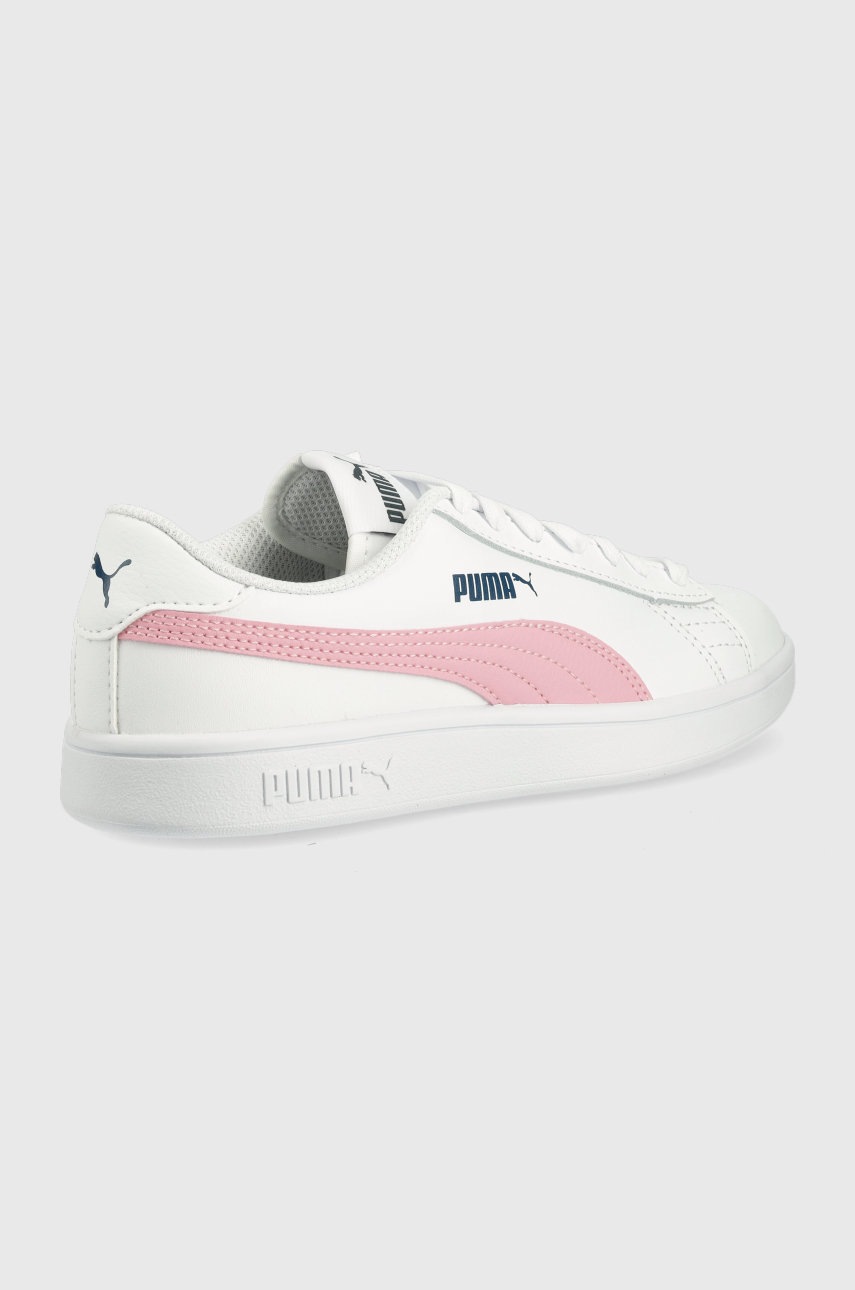

Дитячі шкіряні кросівки Puma 36517035 колір білий