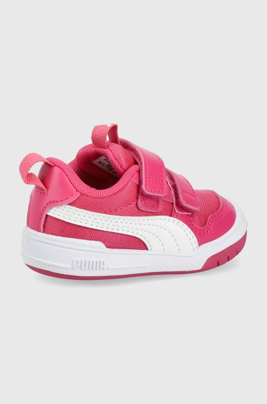

Дитячі черевики Puma 38084607 колір рожевий