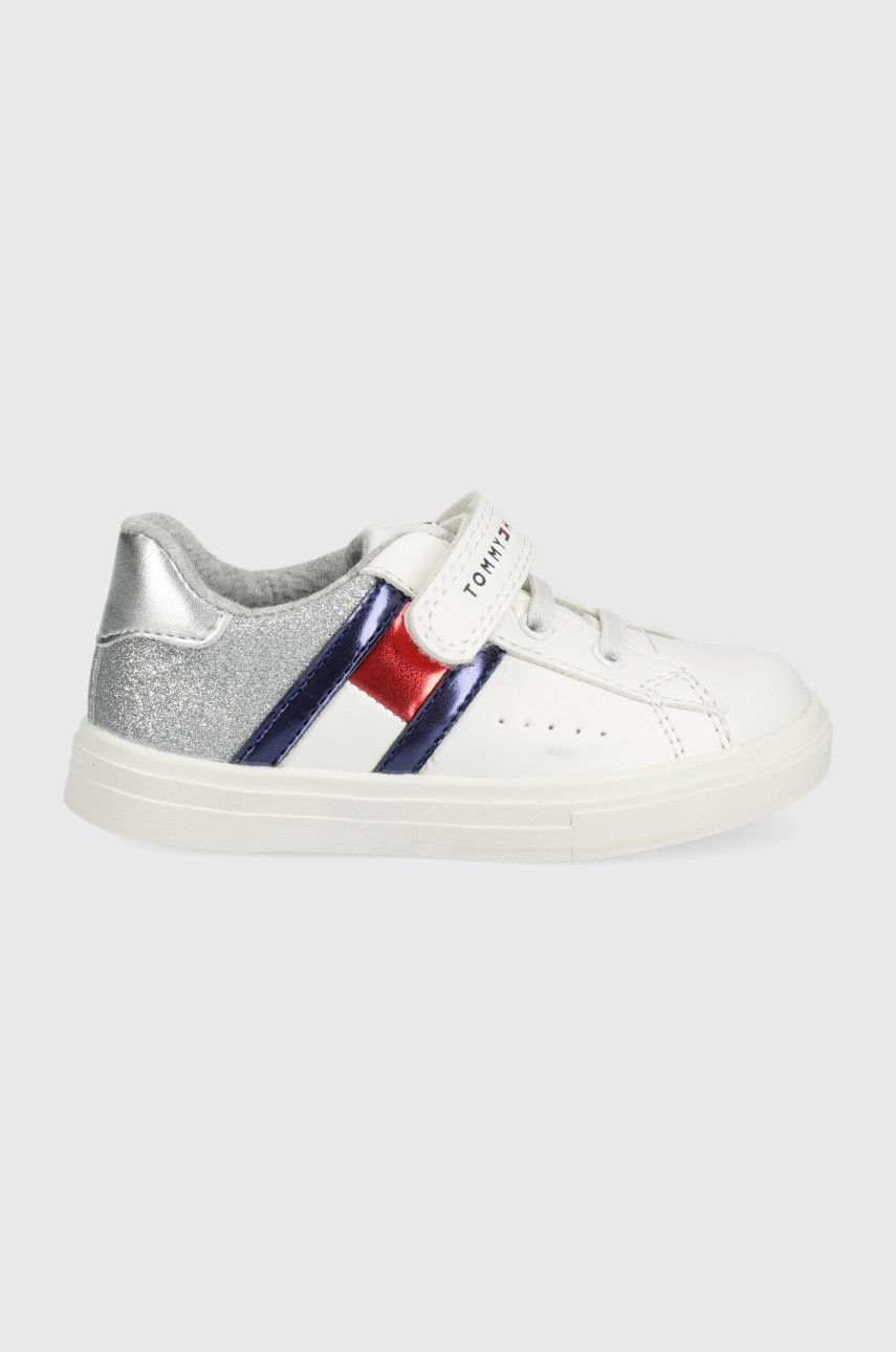 

Детски обувки Tommy Hilfiger в бяло, Бял