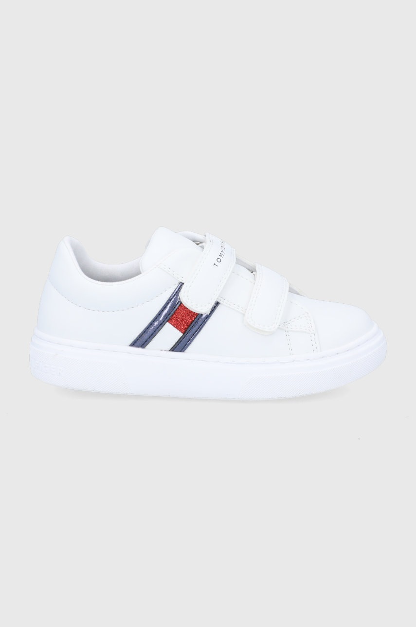 

Детски обувки Tommy Hilfiger в бяло, Бял