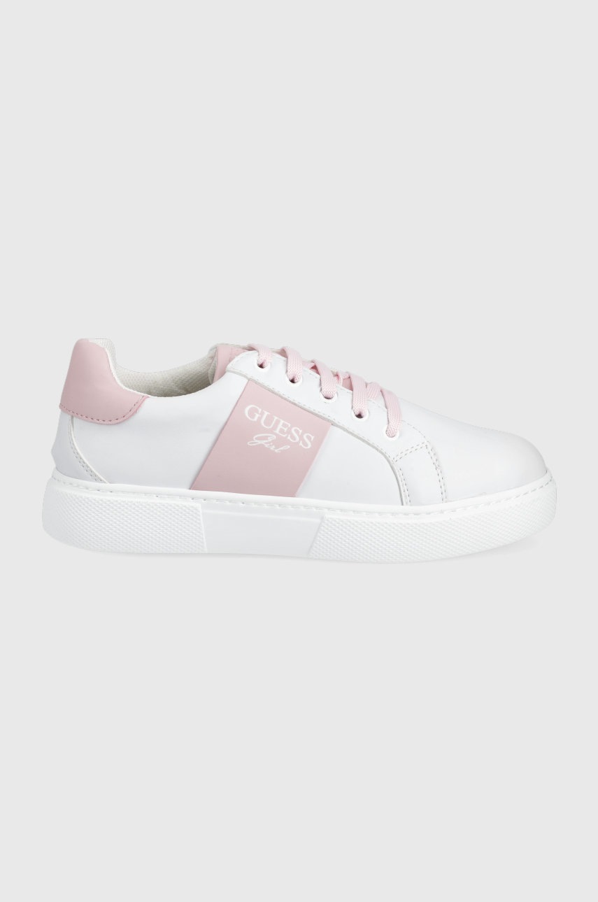 

Детски обувки Guess в бяло, Бял