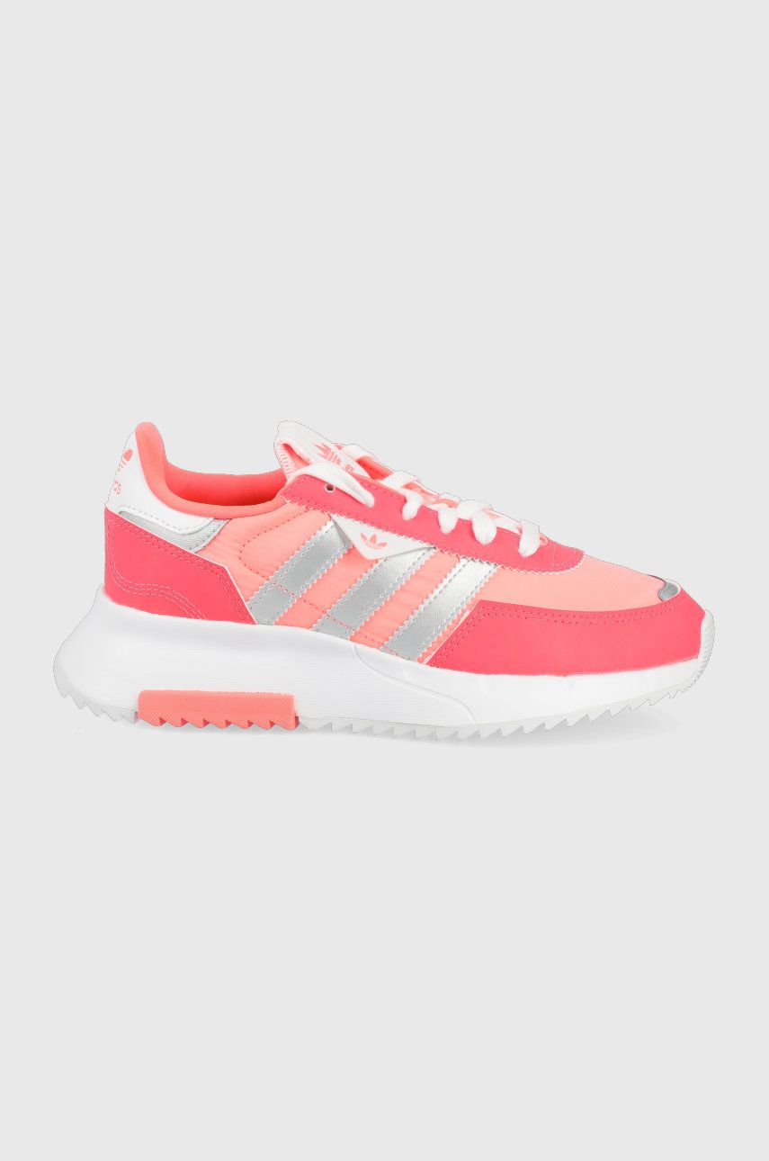 adidas Originals buty dziecięce Retropy kolor różowy