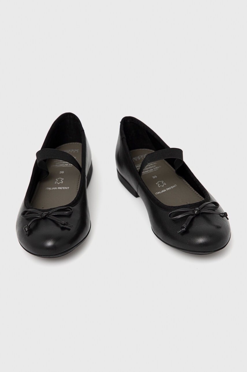 Дитячі балетки Geox колір чорний Дитячі балетки Geox колір чорний